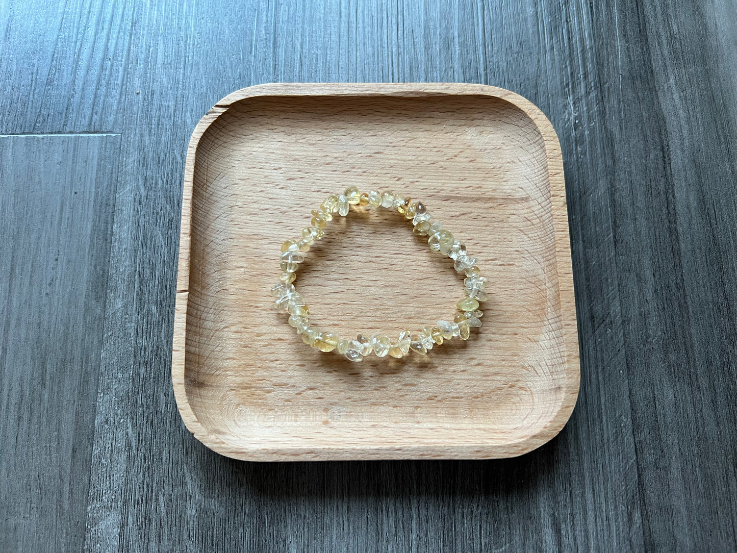 Citrine Chip Bracelet