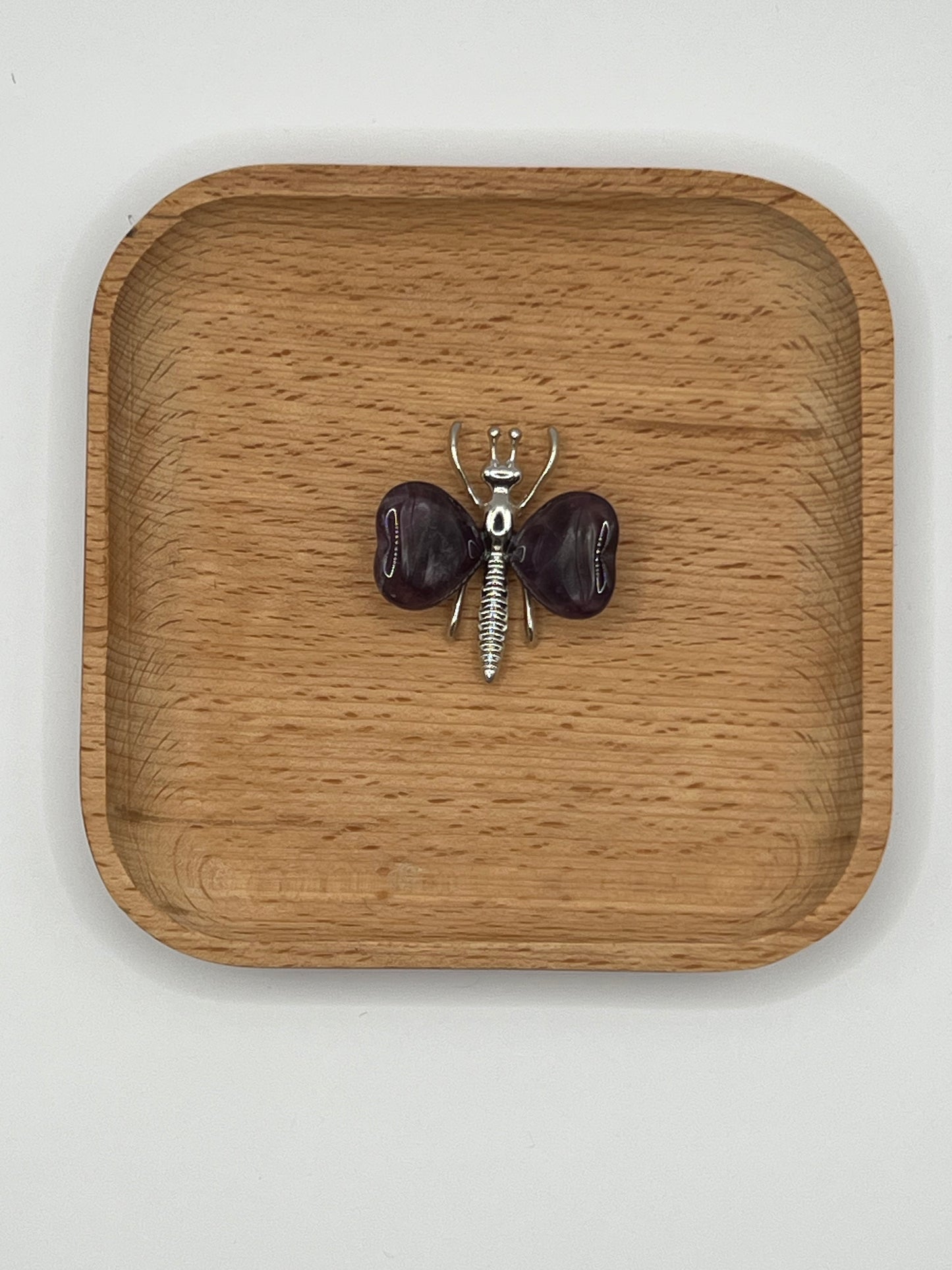 Amethyst Butterfly Crystal