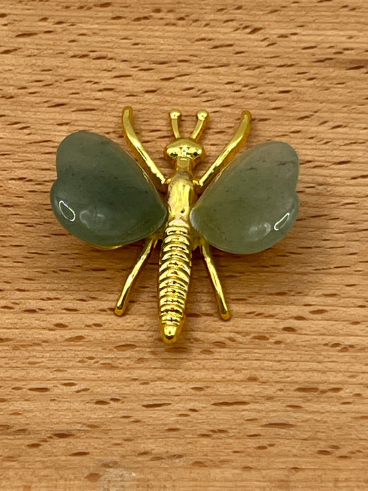 Green Aventurine Butterfly Crystal