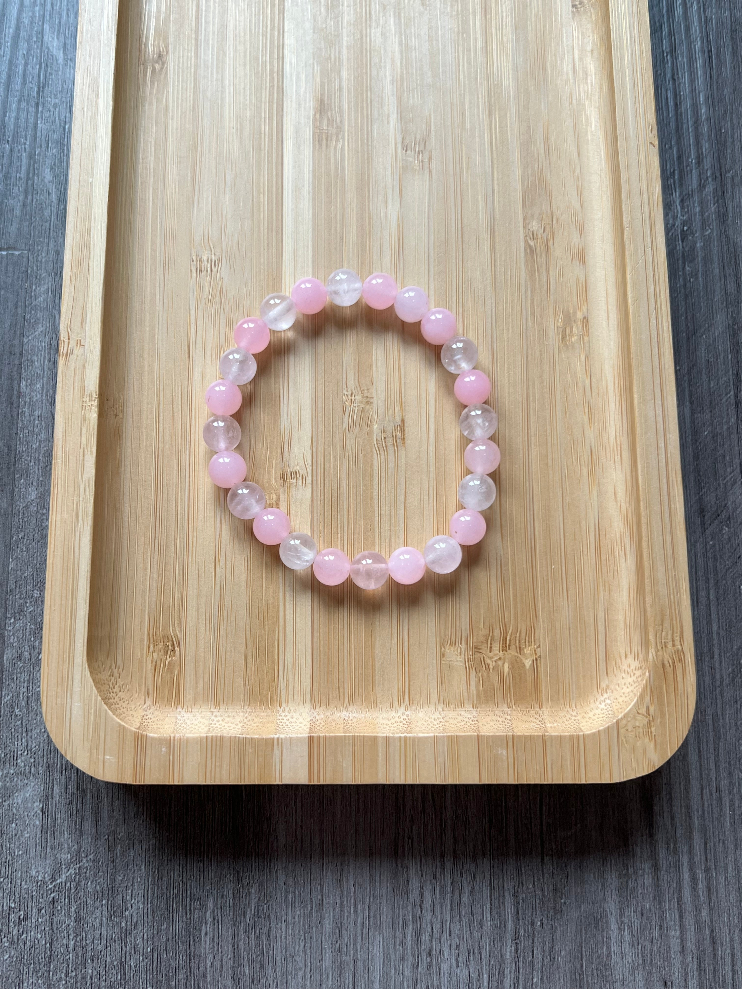 Rose Quartz Bracelet - 8 mm