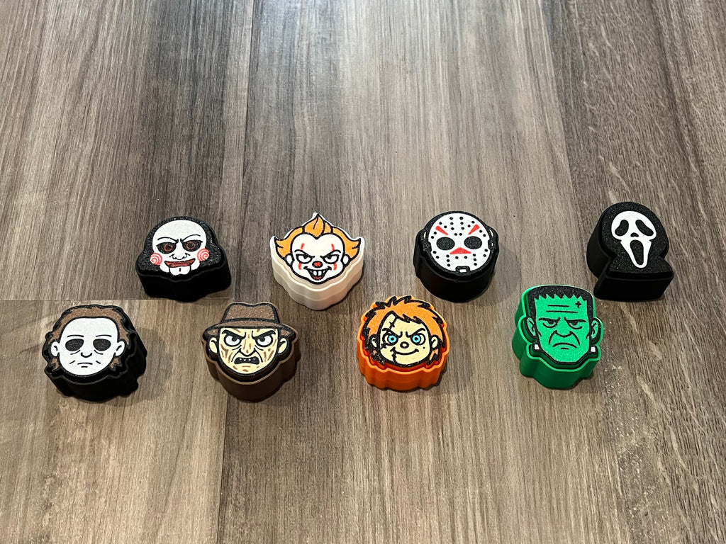 Horror Movie Fidget Clickers - 3D Prints