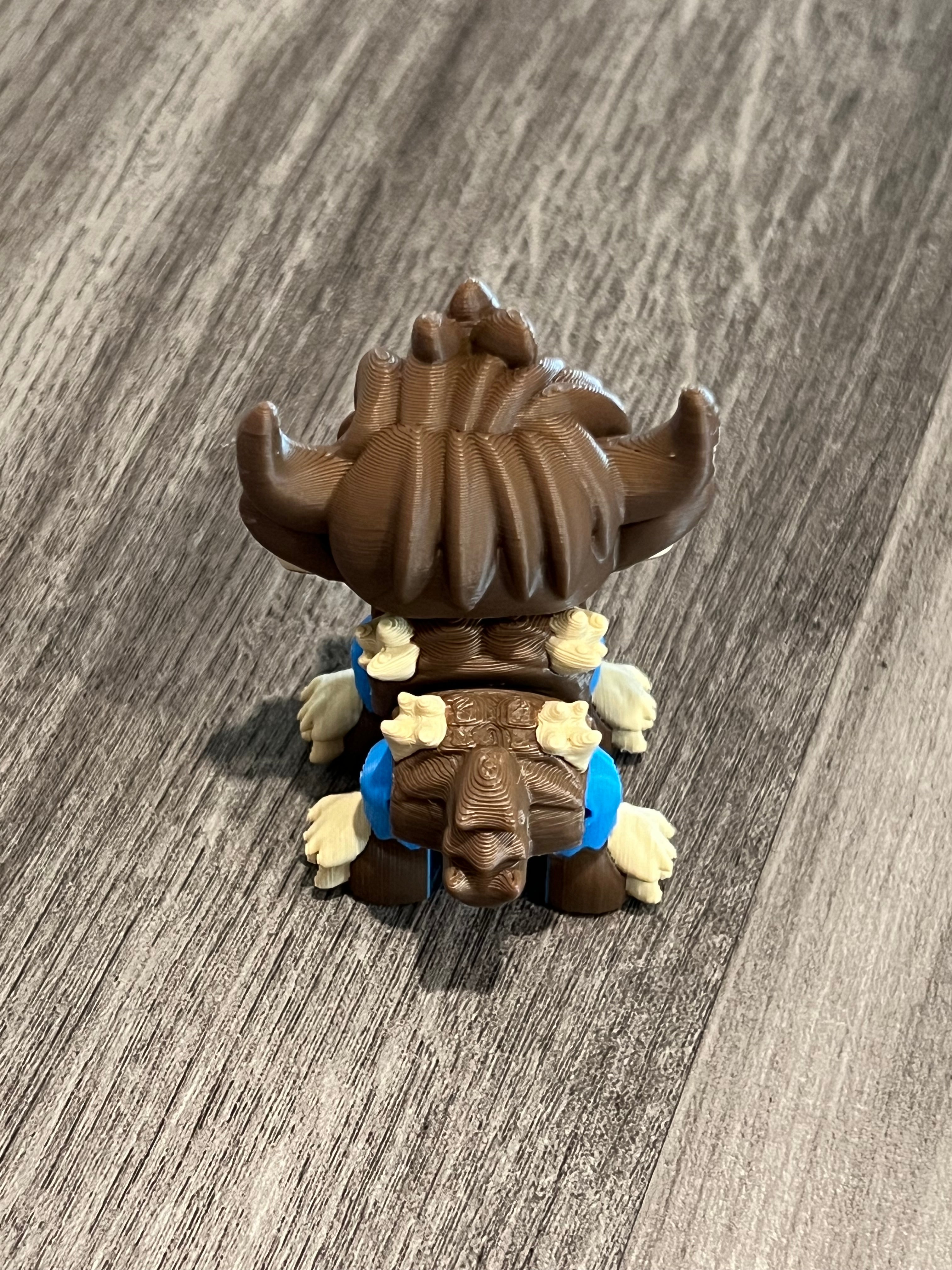 Articulated Highland Cow - Halloween - 3D Print