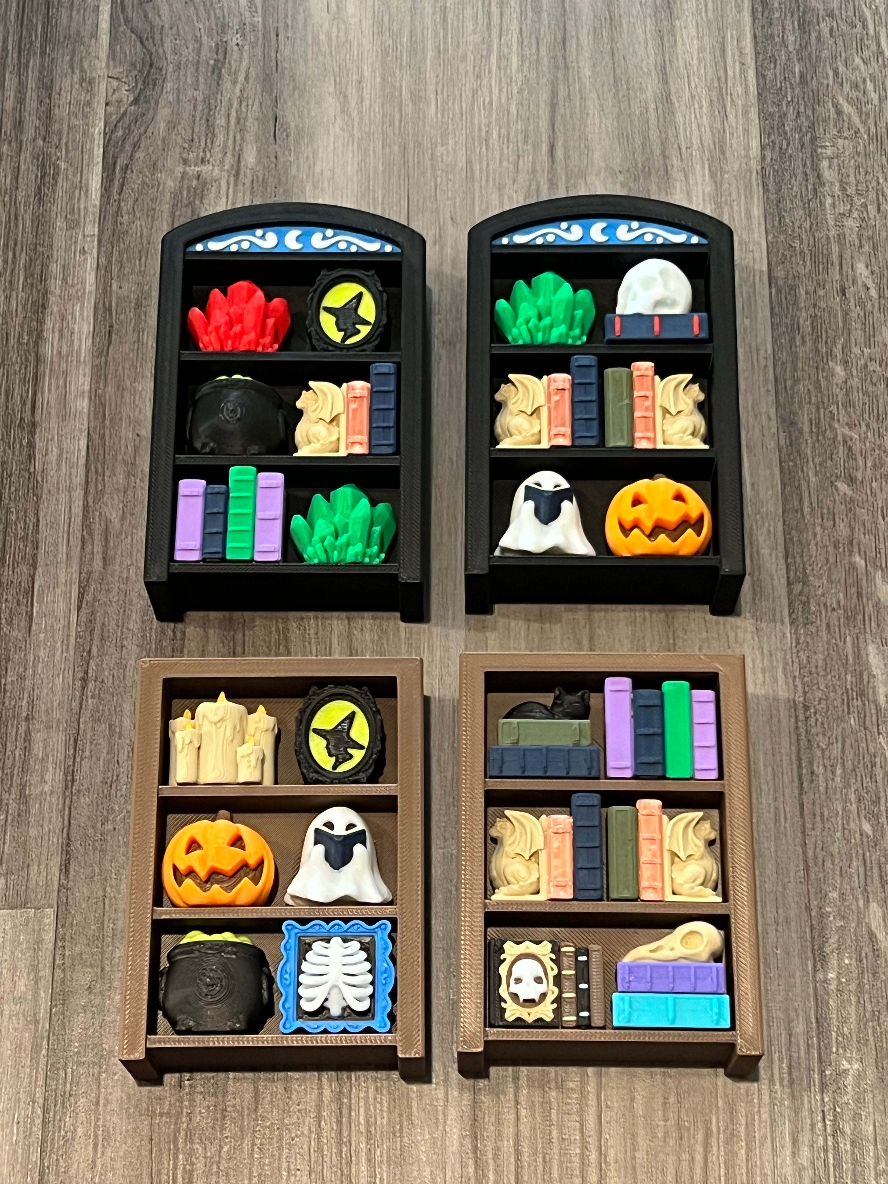 Create Your Own - Bookshelf Clicker - 6 Clickers - 3D Print