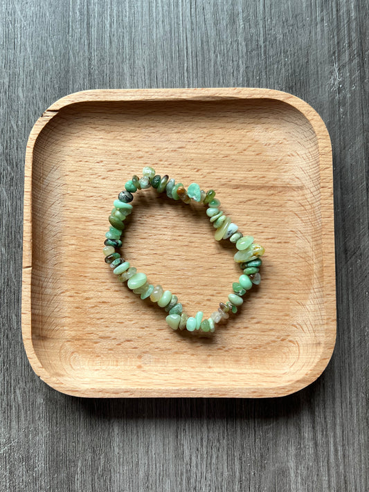 Australia Jade Chip Bracelet