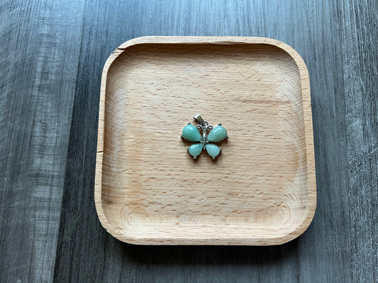 Green Aventurine Butterfly Pendant