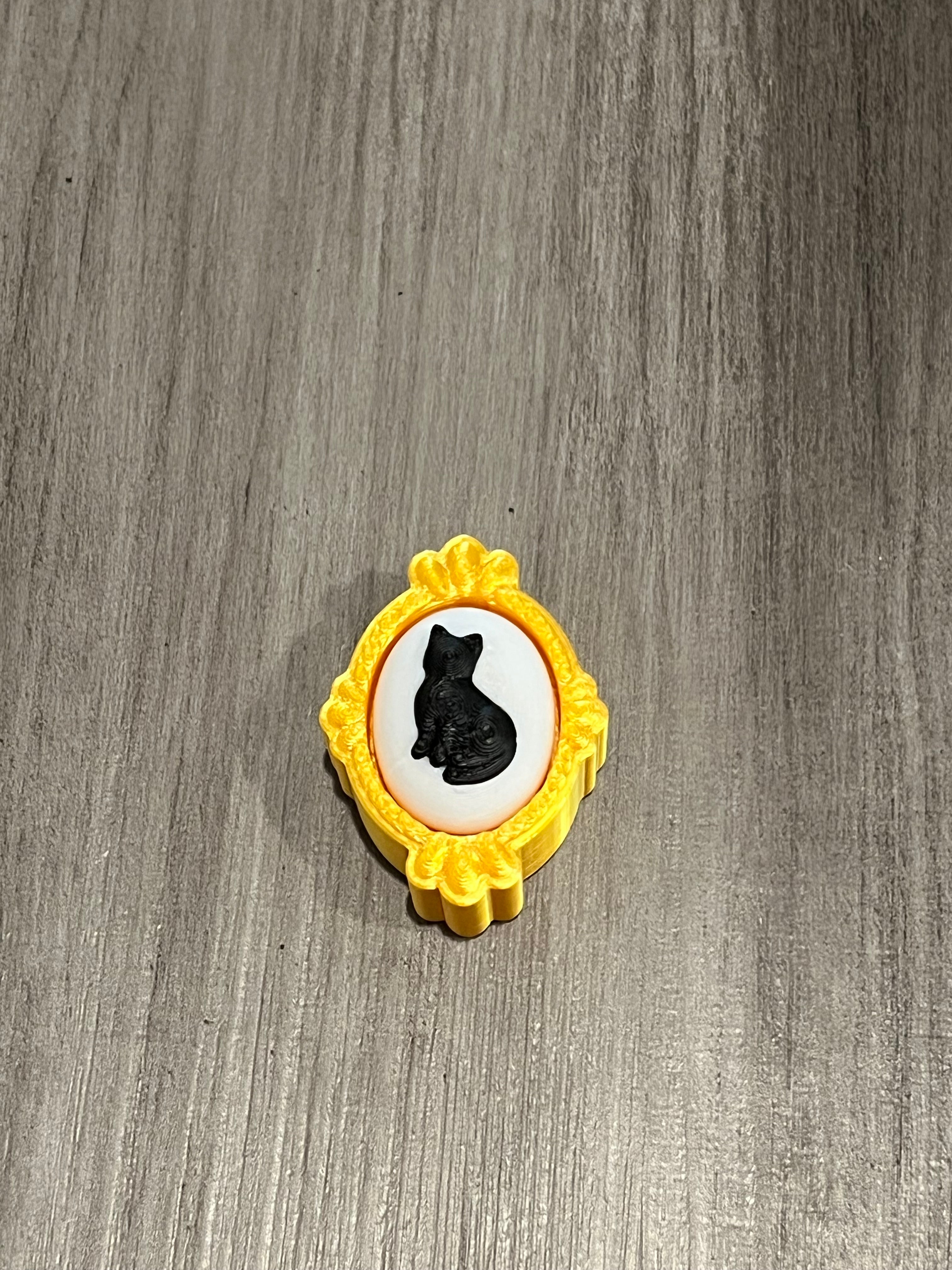Antique Frame Fidget Clicker 3D Print