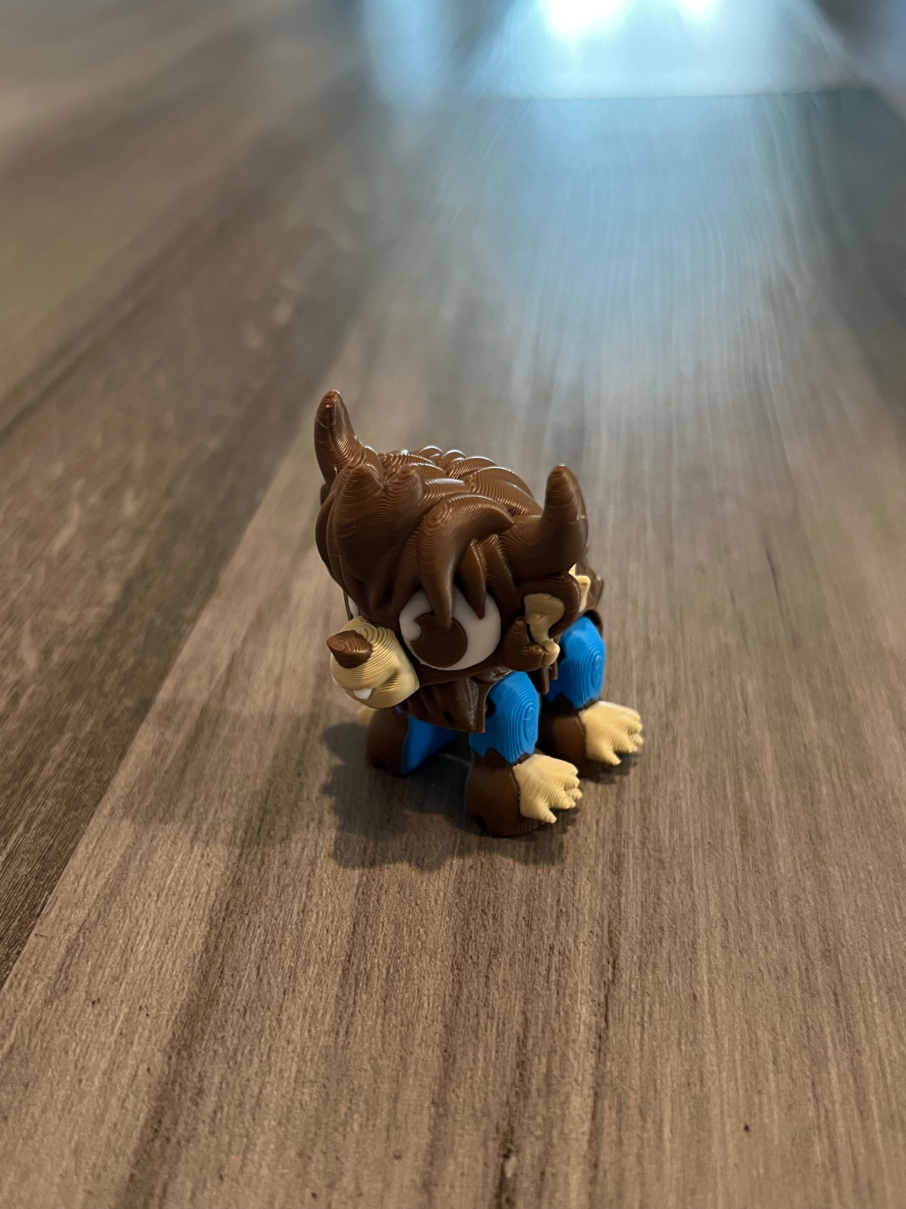 Articulated Highland Cow - Halloween - 3D Print