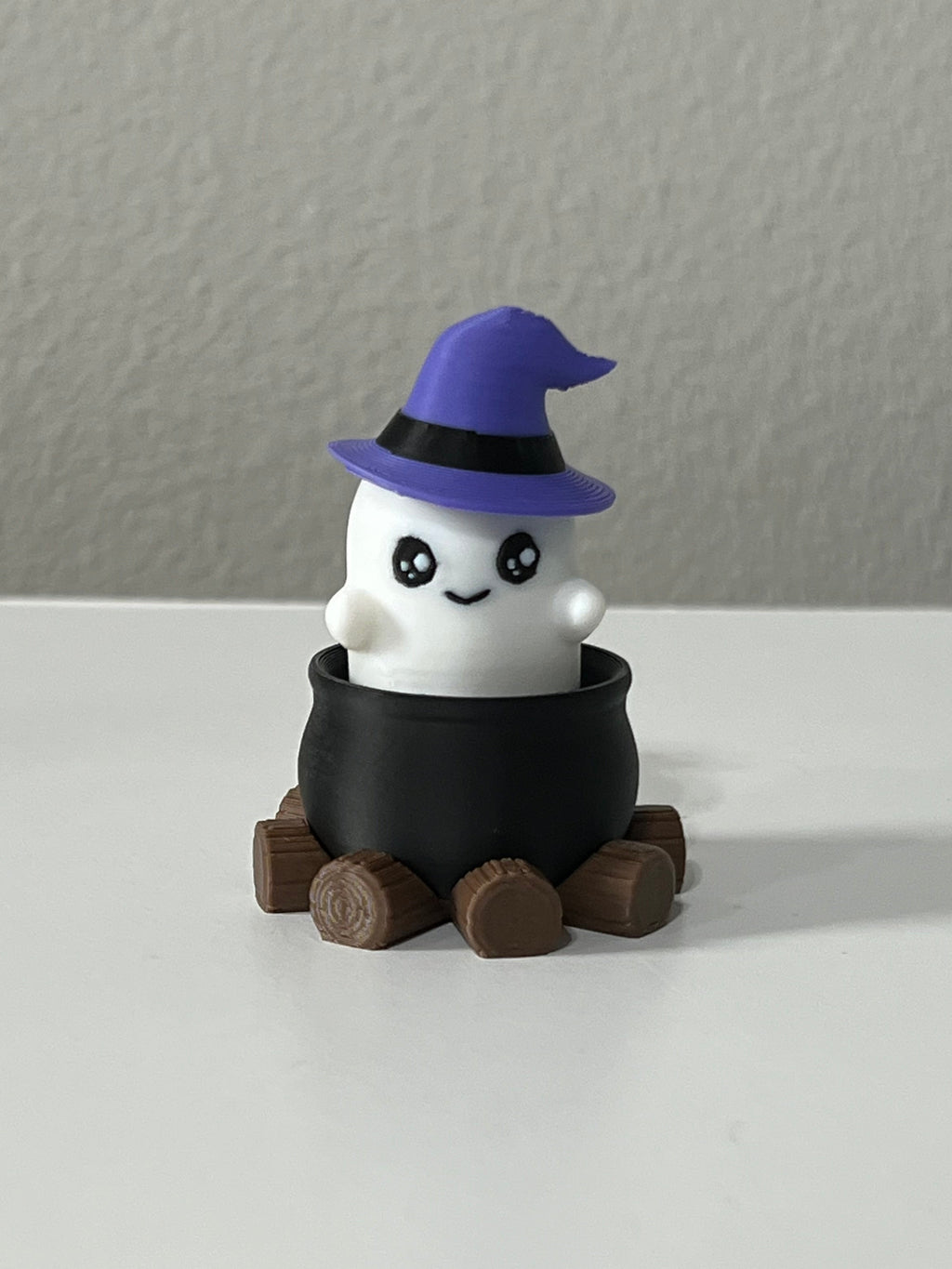 Ghost Witch Fidget Clicker 3D Print