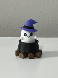 Ghost Witch Fidget Clicker 3D Print