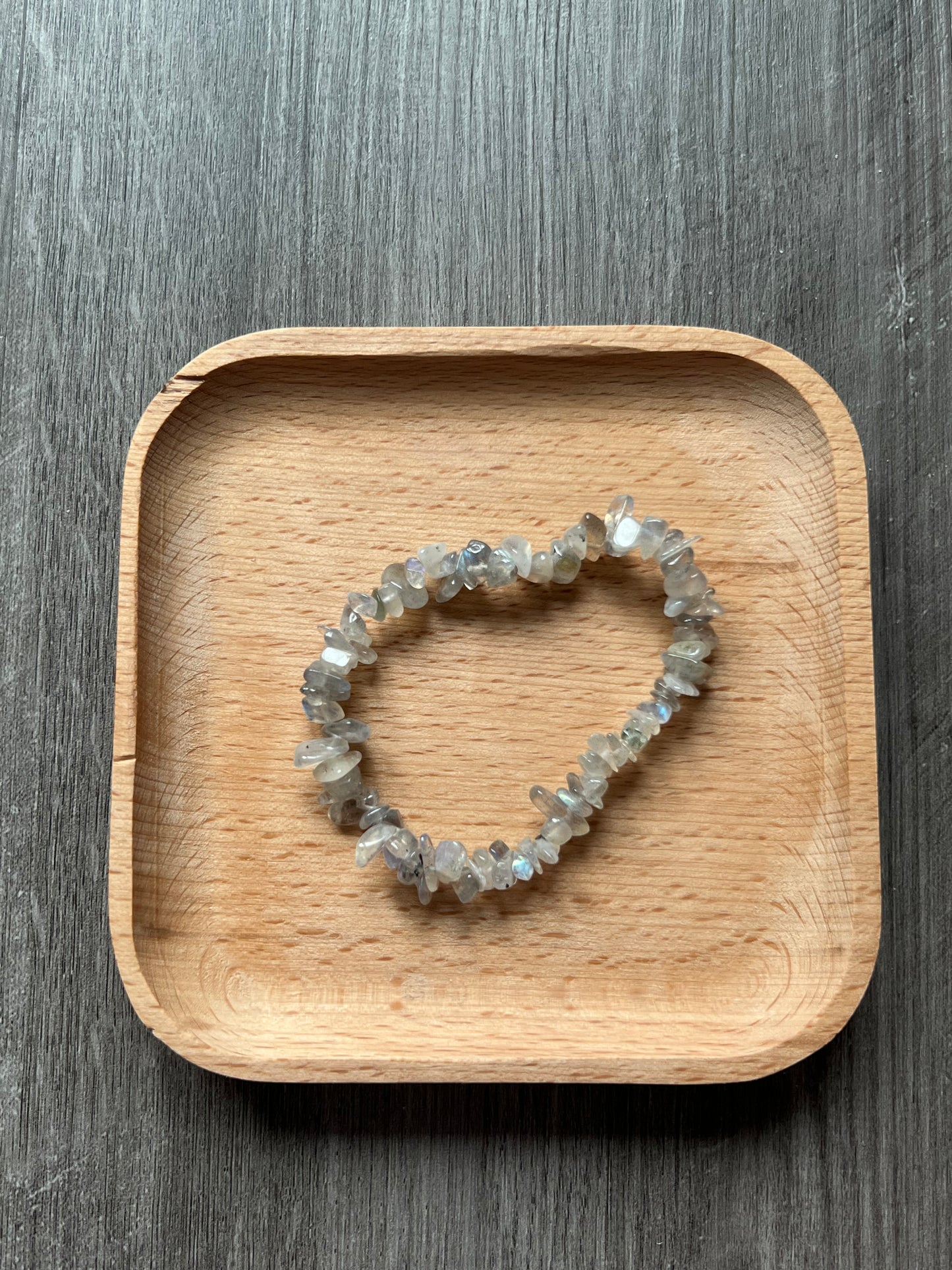 Labradorite Chip Bracelet