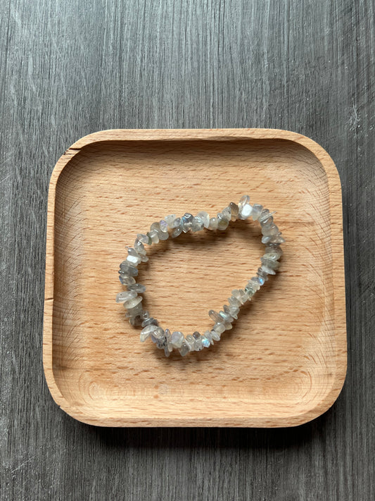 Labradorite Chip Bracelet