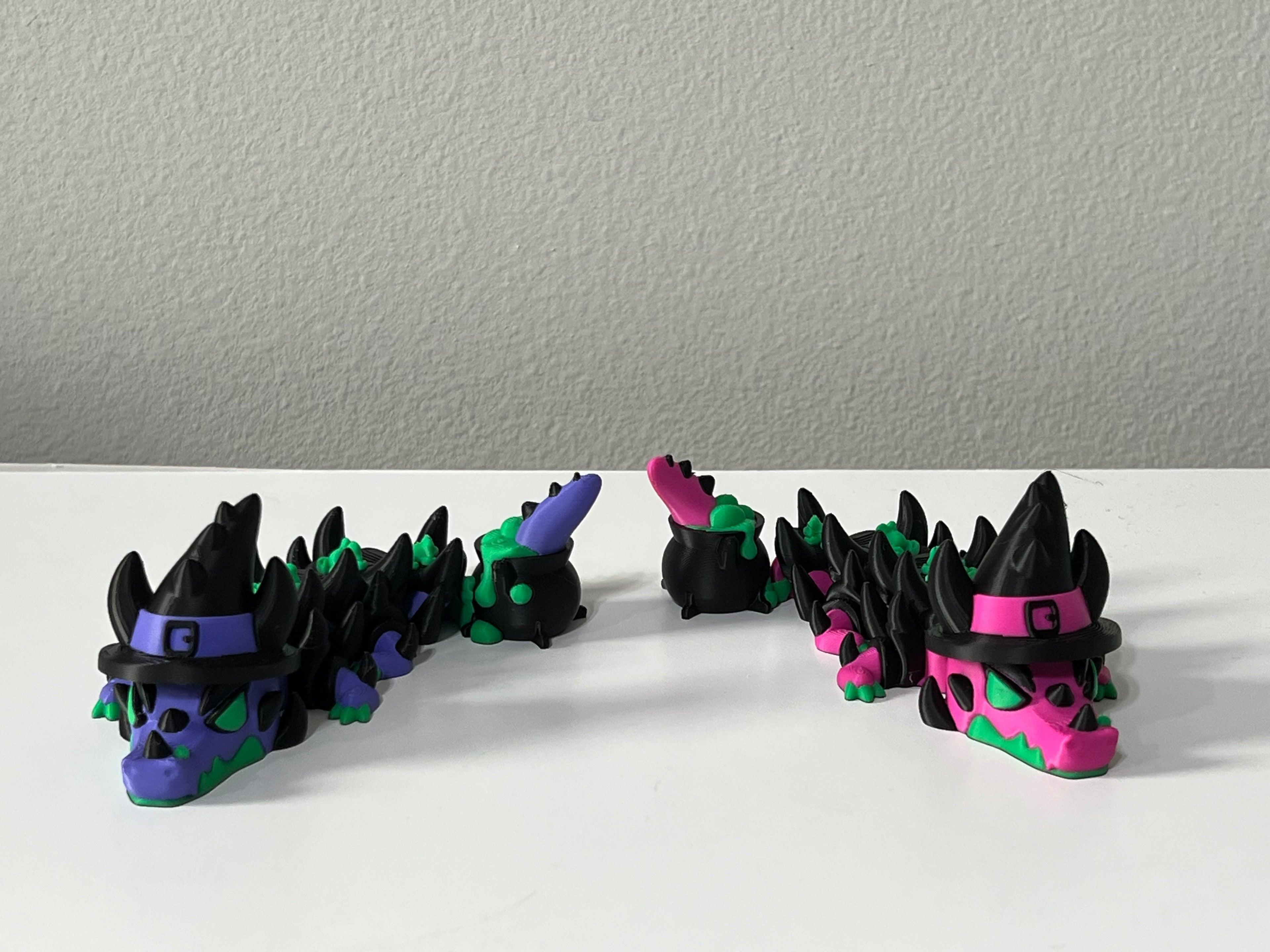 Witch Dragon - Small - 3D Print
