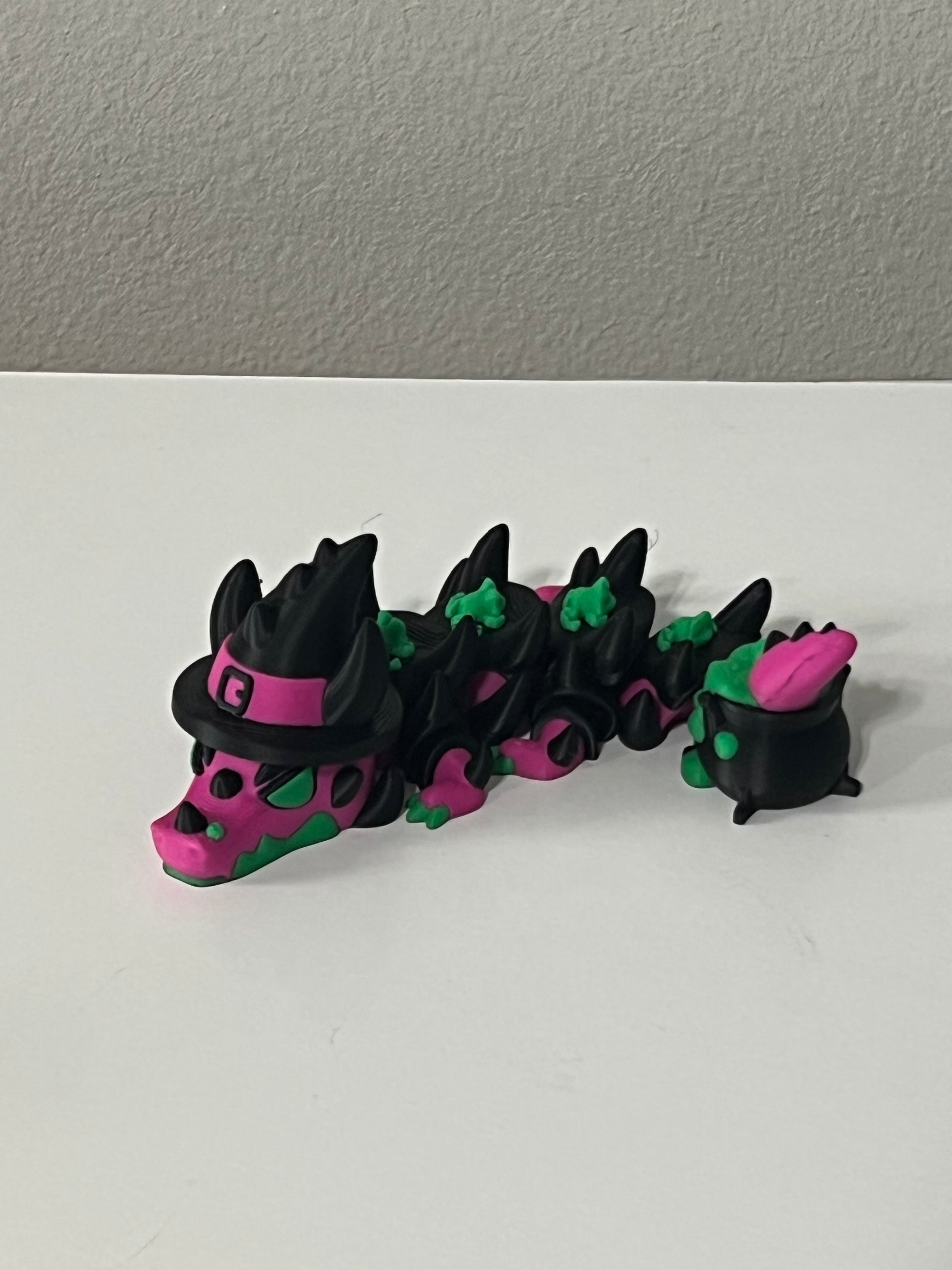 Witch Dragon - Small - 3D Print