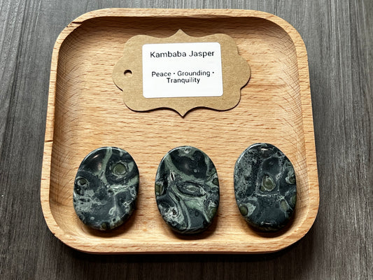 Kambaba Jasper Worry Stone