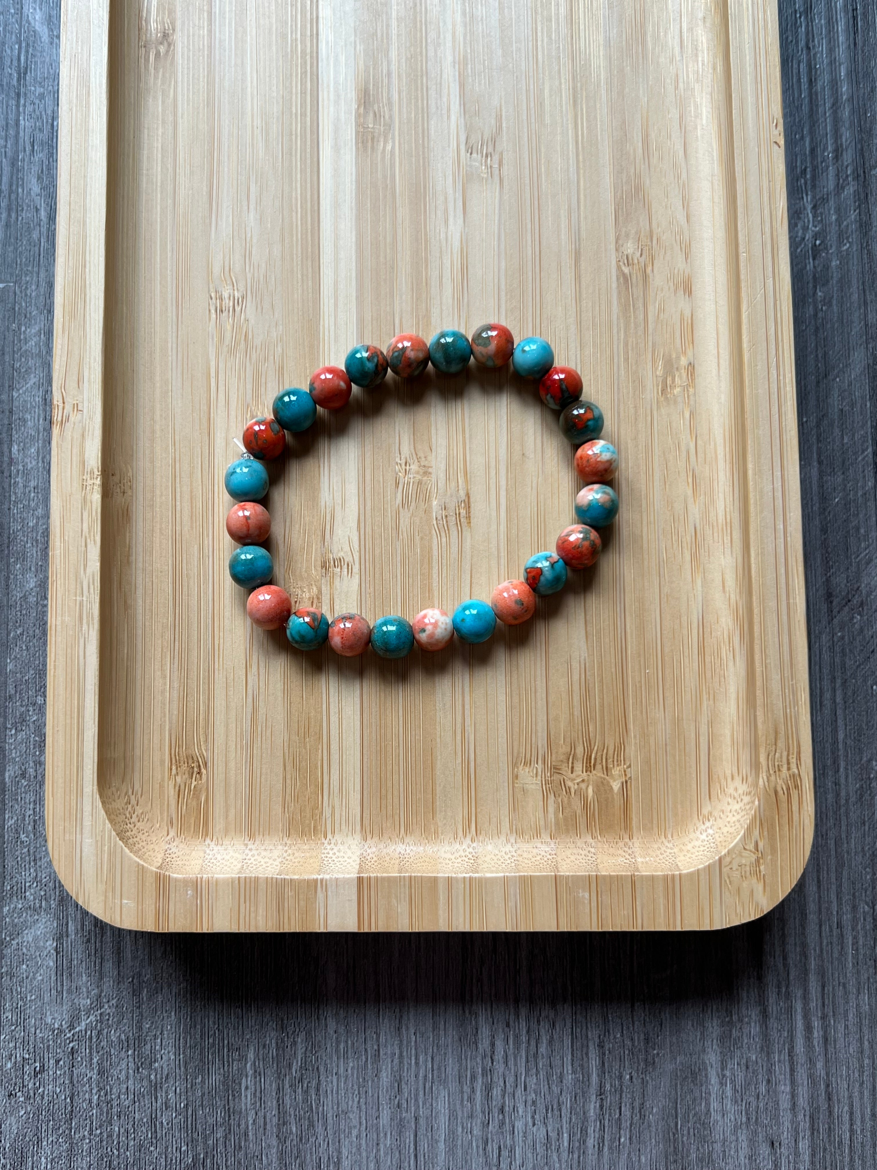 Ocean Jade Bracelet - 8 mm