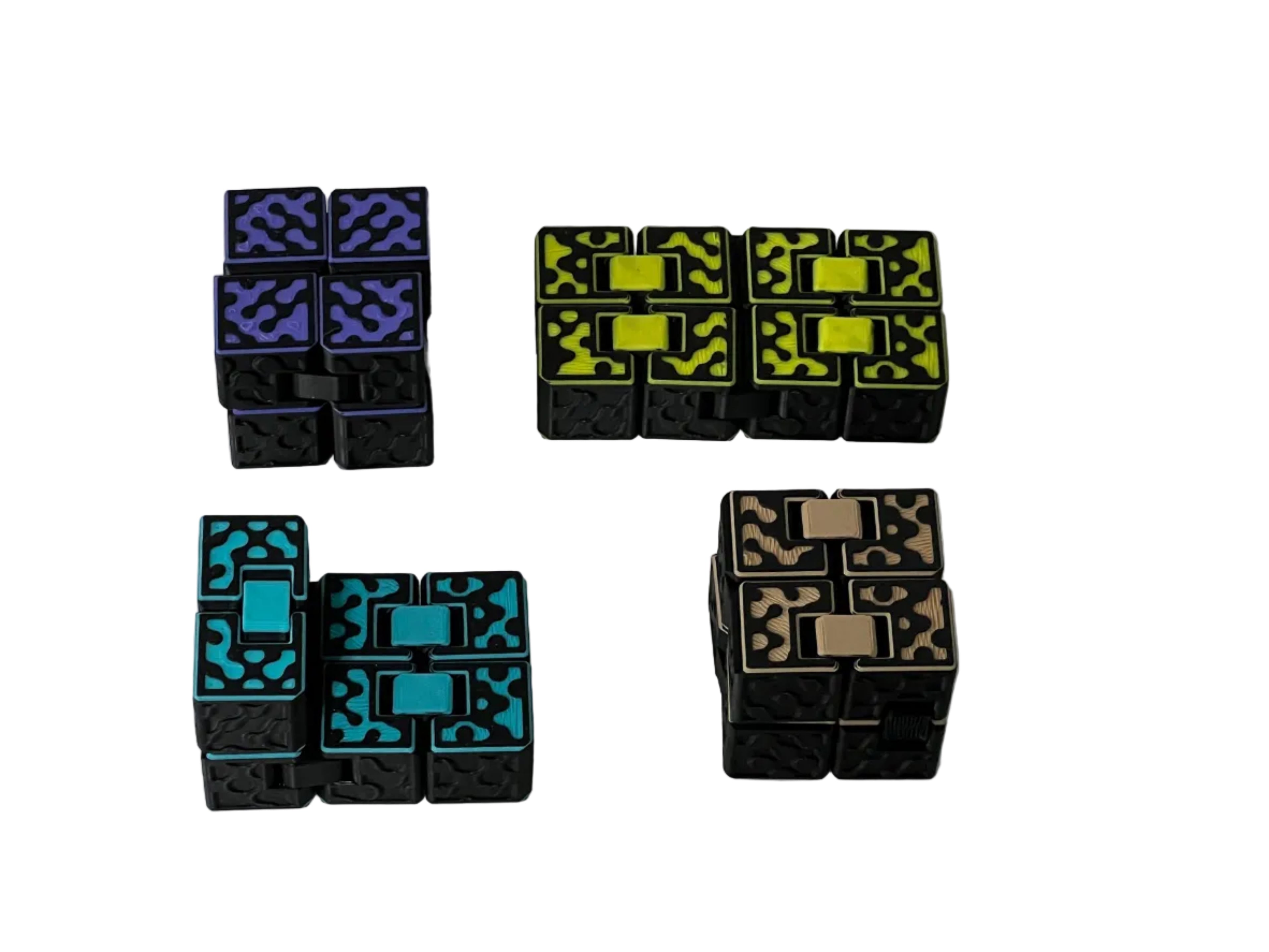 Infinity Fidget Cube w/ Design 3D Print