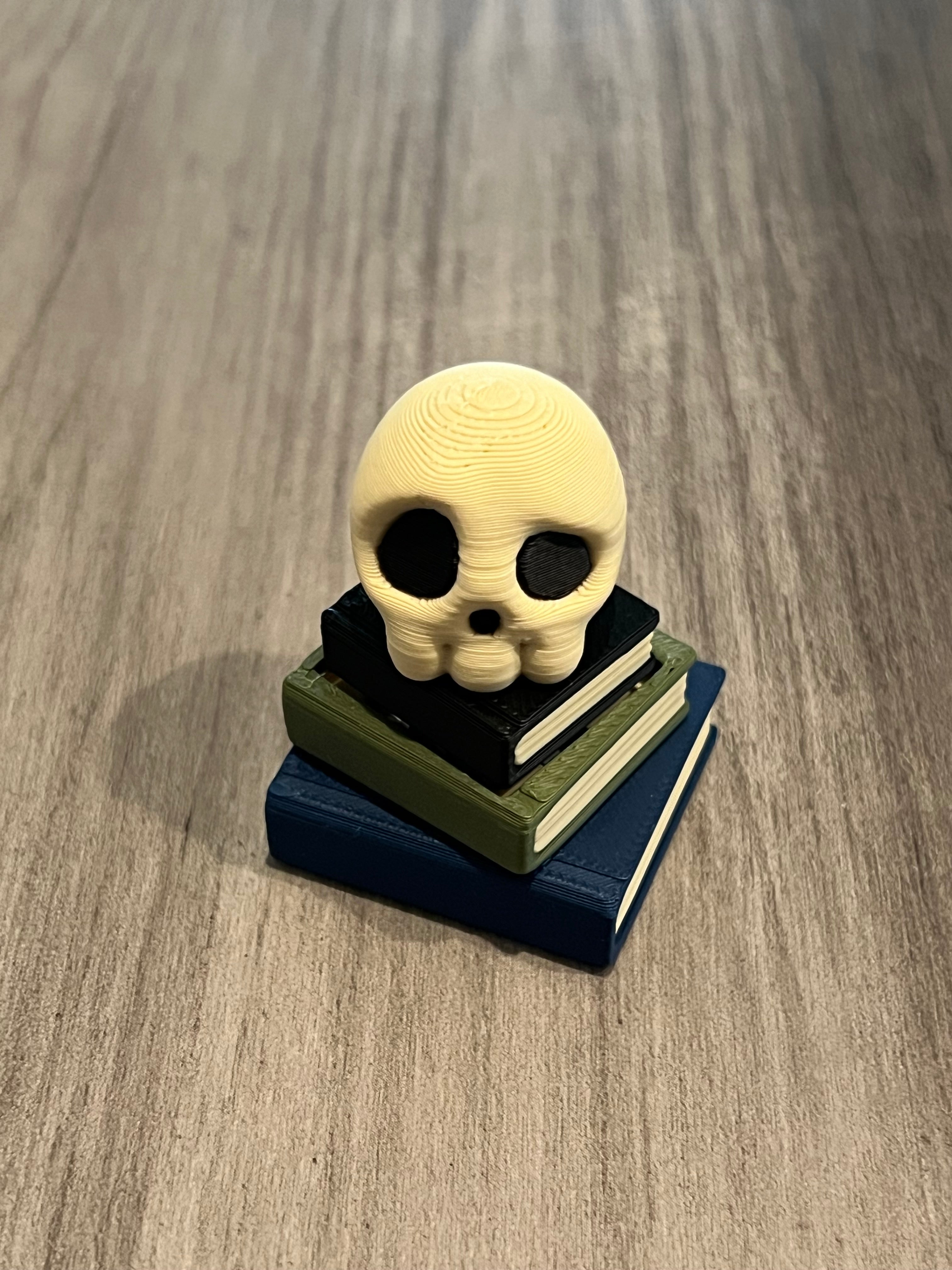 Stack of Books Fidget Clicker 3D Print