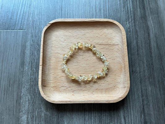 Citrine Chip Bracelet