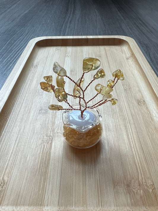 Citrine Crystal Tree