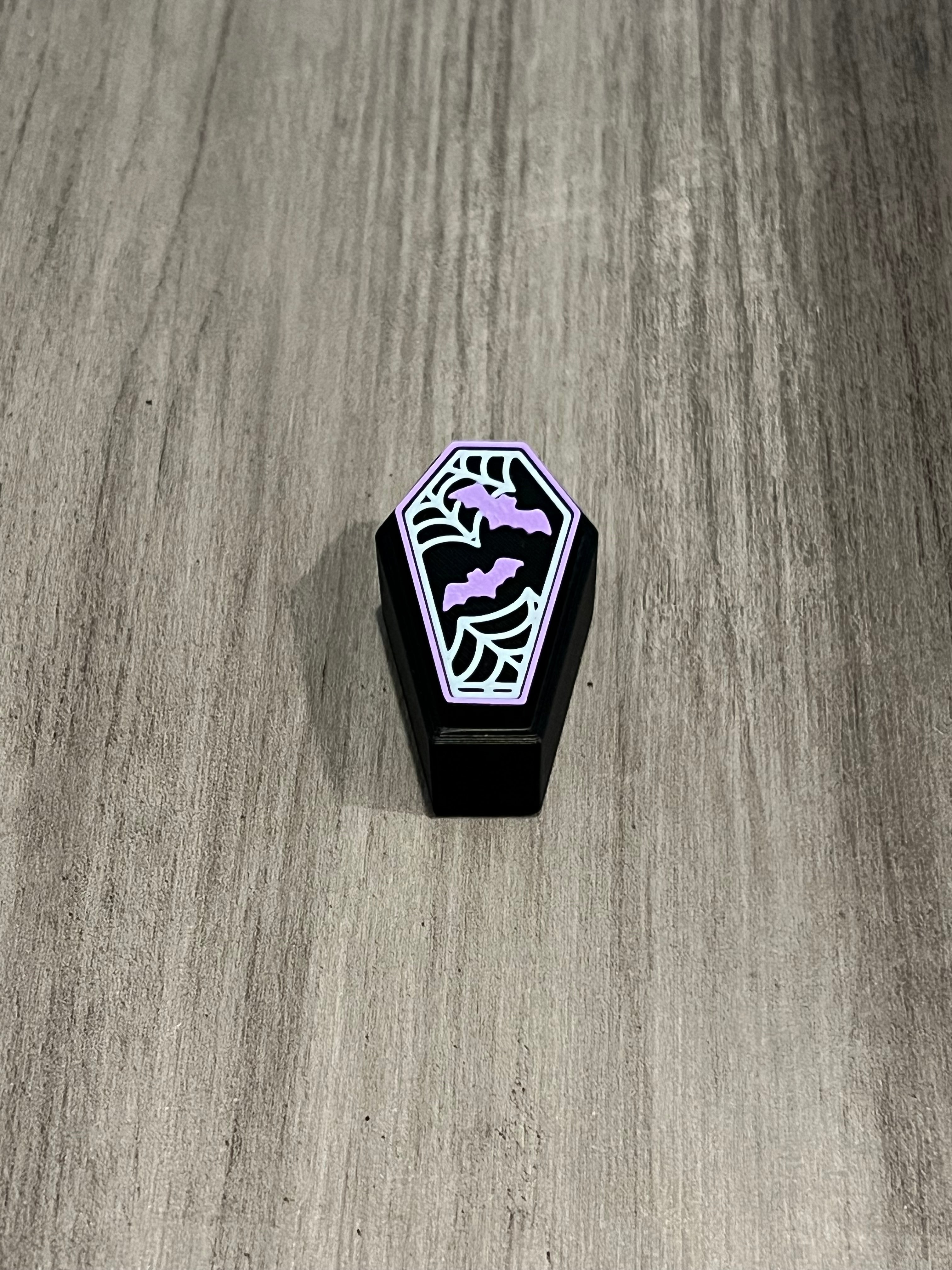 Coffin Fidget Clicker 3D Print