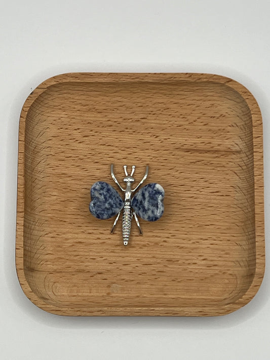 Sodalite Butterfly Crystal