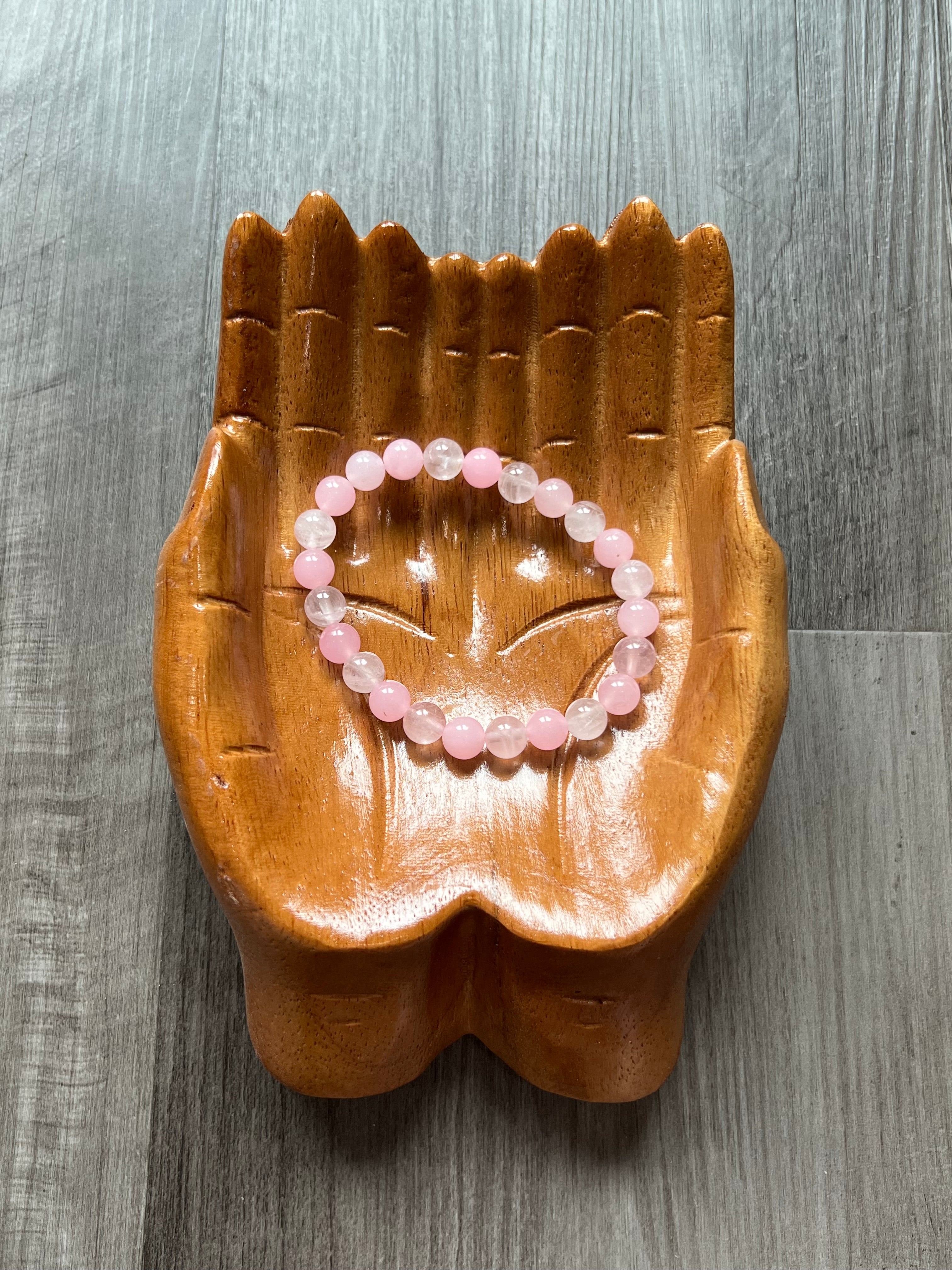 Rose Quartz Bracelet - 8 mm