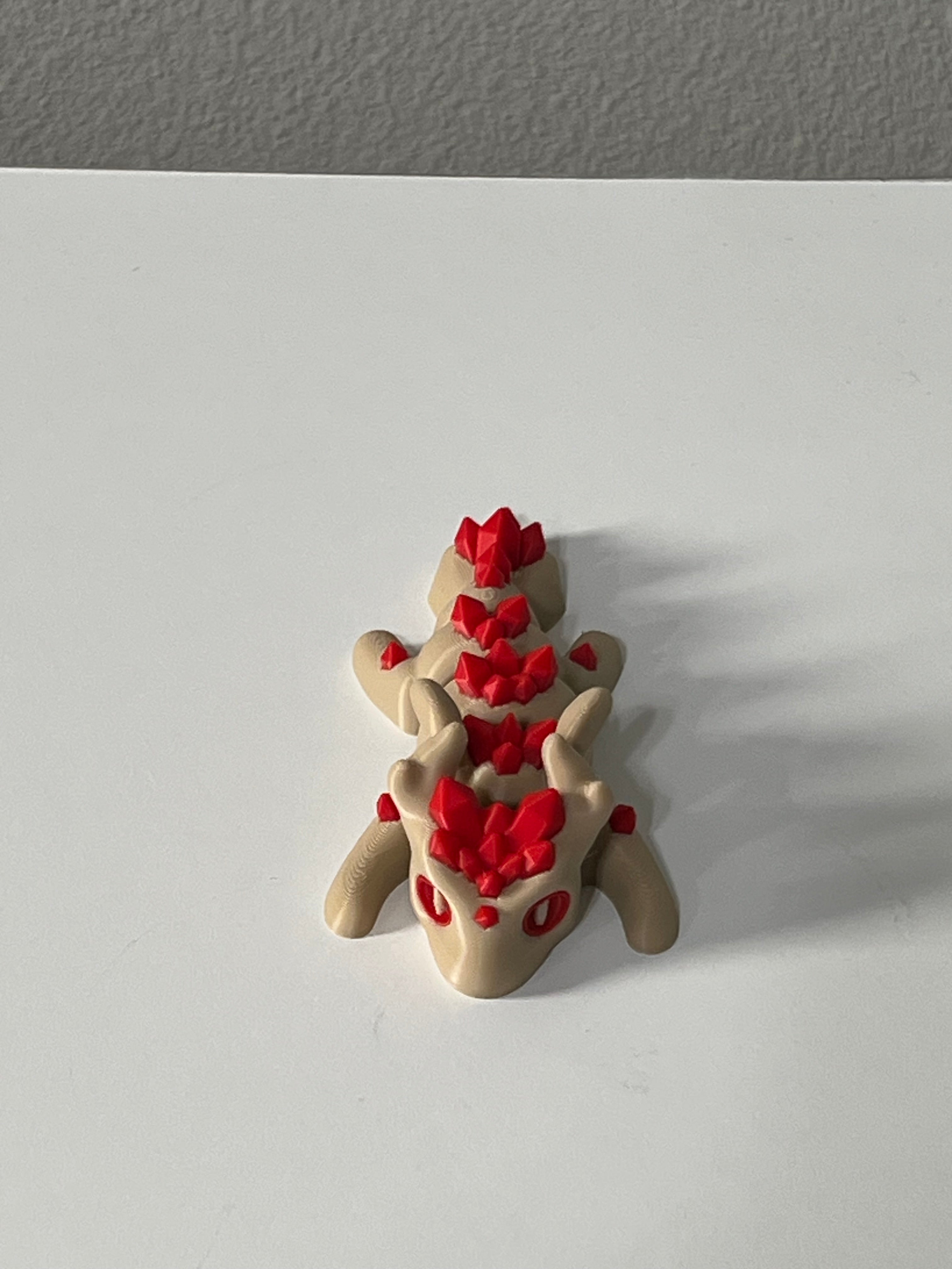 Crystal Dragon 3D Print - Small