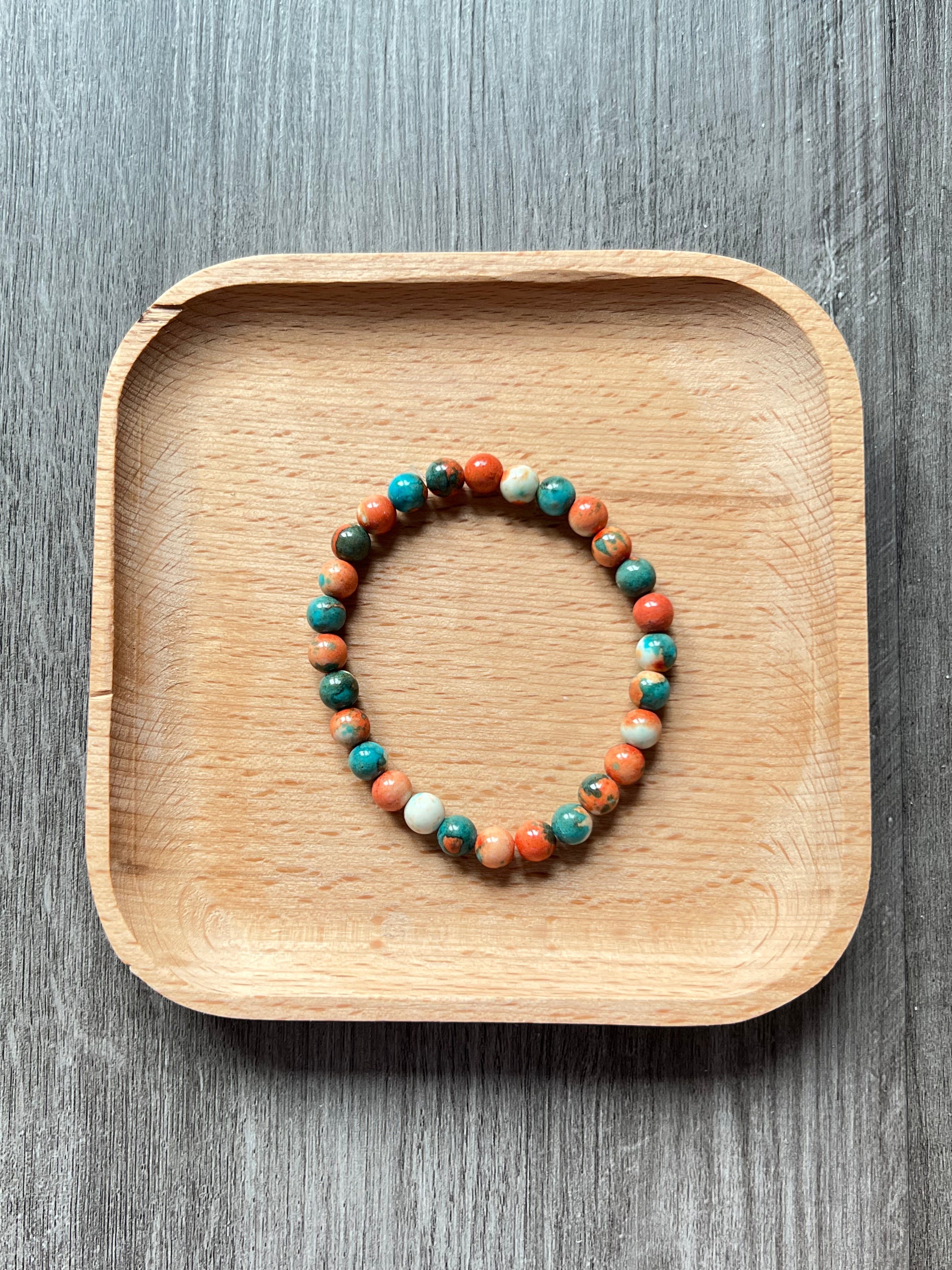 Ocean Jade Bracelet - 6 mm