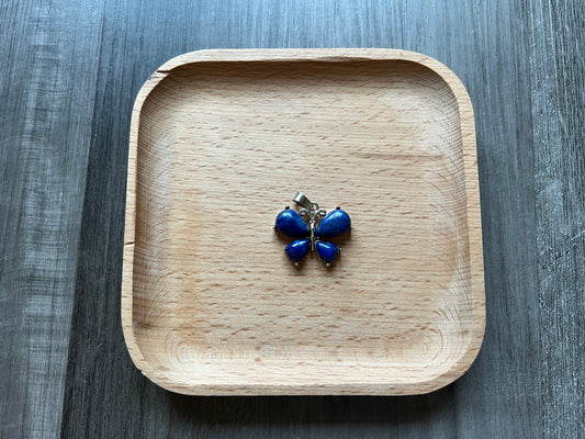 Lapis Lazuli Butterfly Pendant