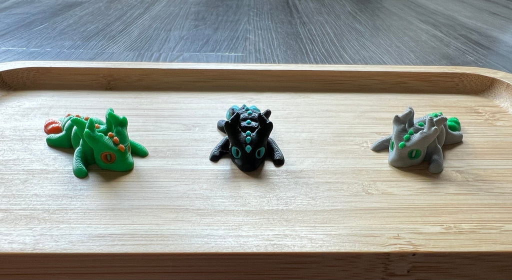 Mini Articulated Dragon 3D Print