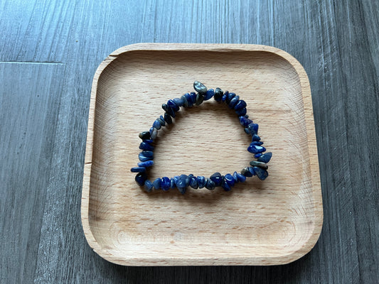 Sodalite Chip Bracelet