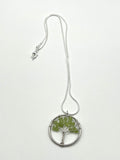 Green Aventurine Tree of Life Necklace