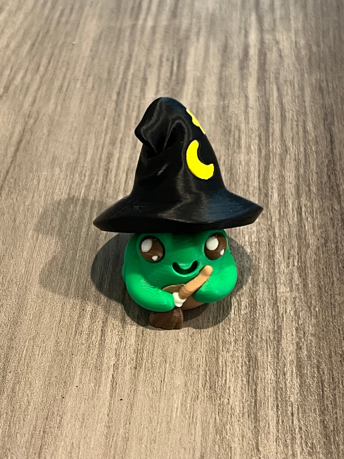 Witch Frog Fidget Clicker 3D Print