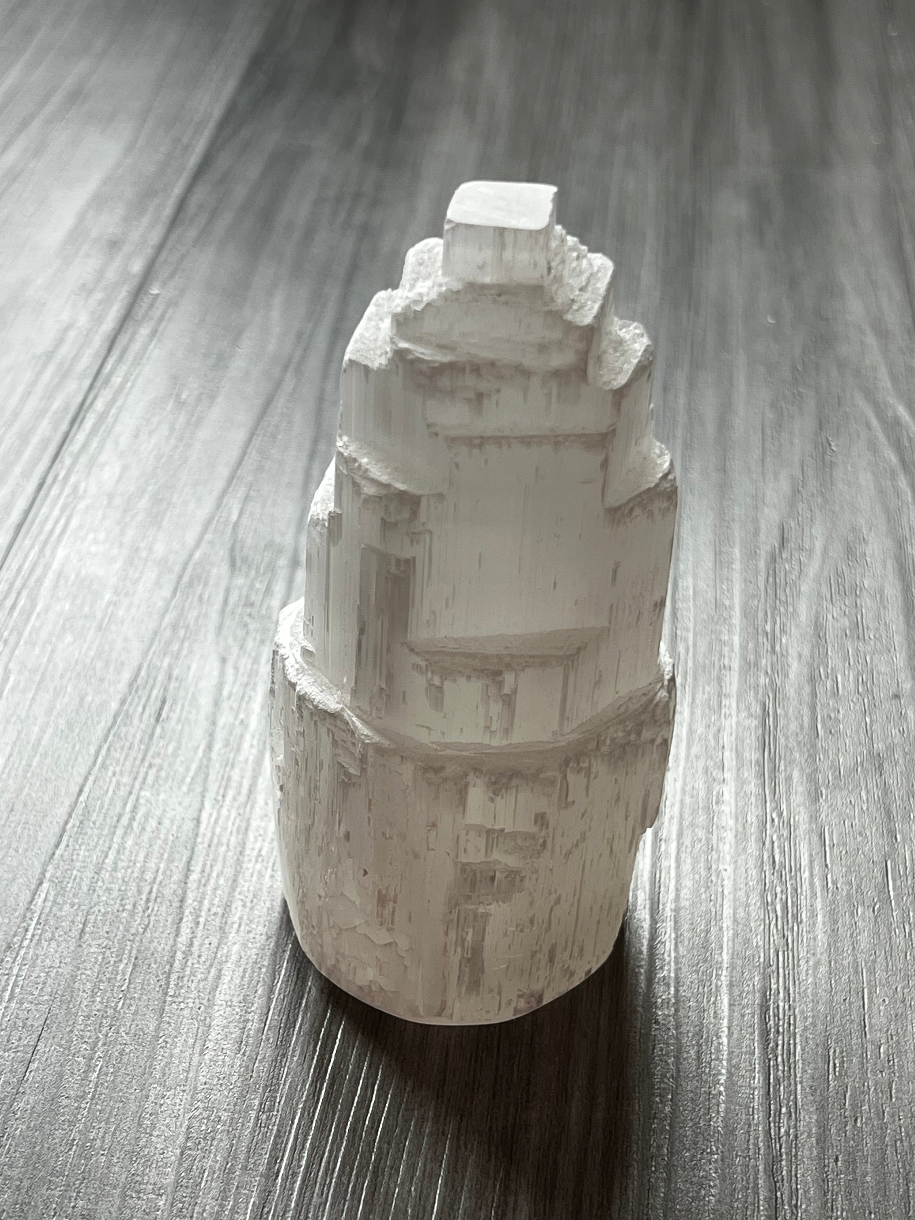 Selenite Tower - 4"