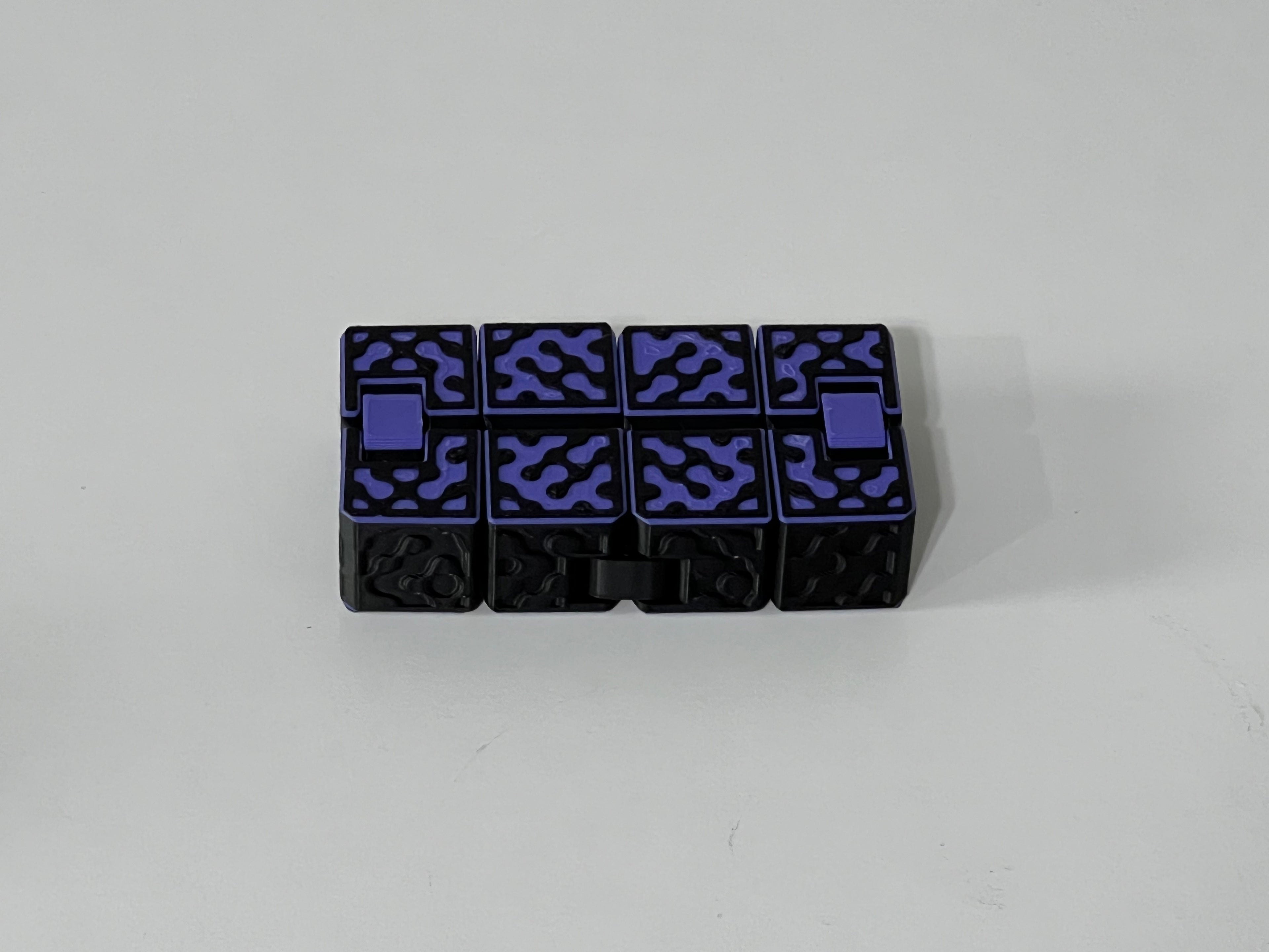 Infinity Fidget Cube w/ Design 3D Print