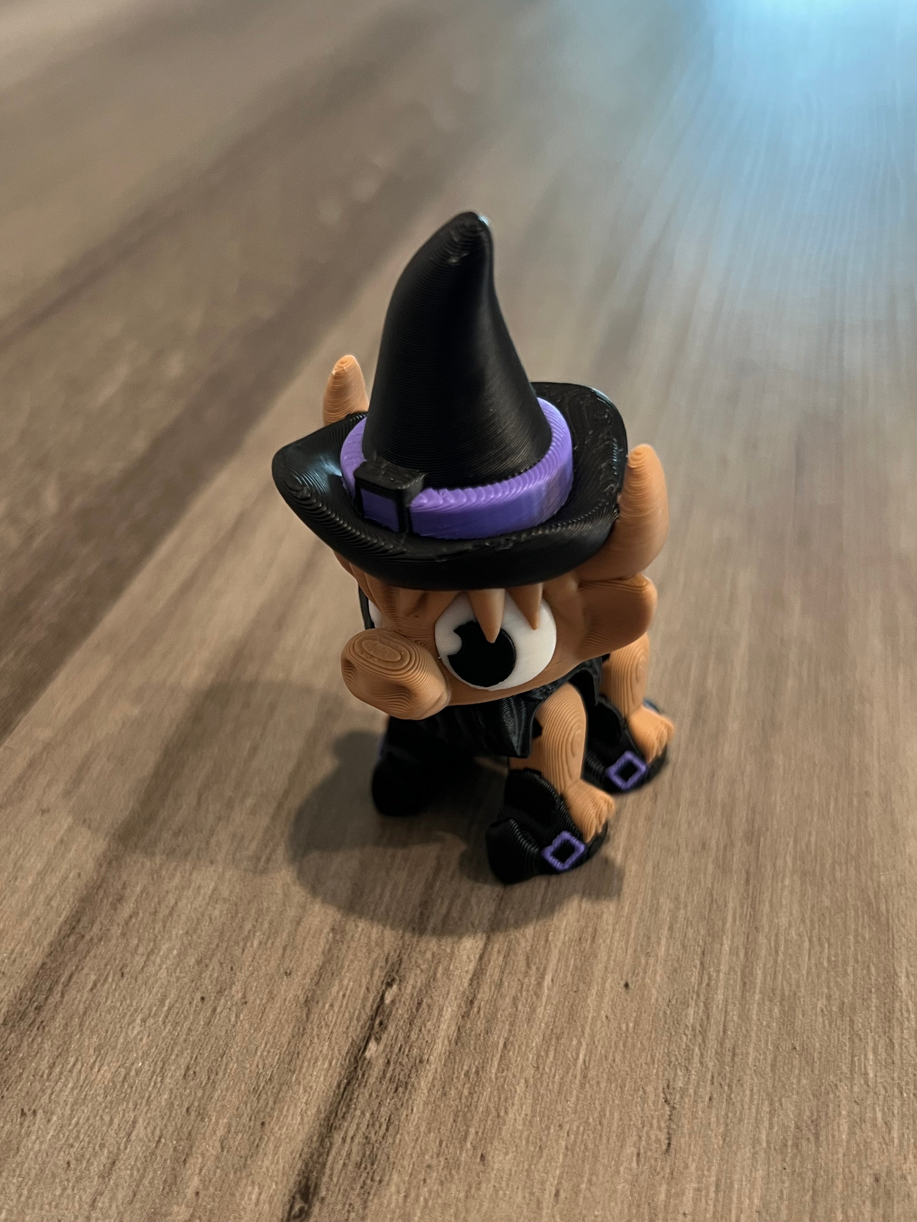 Articulated Highland Cow - Halloween - 3D Print