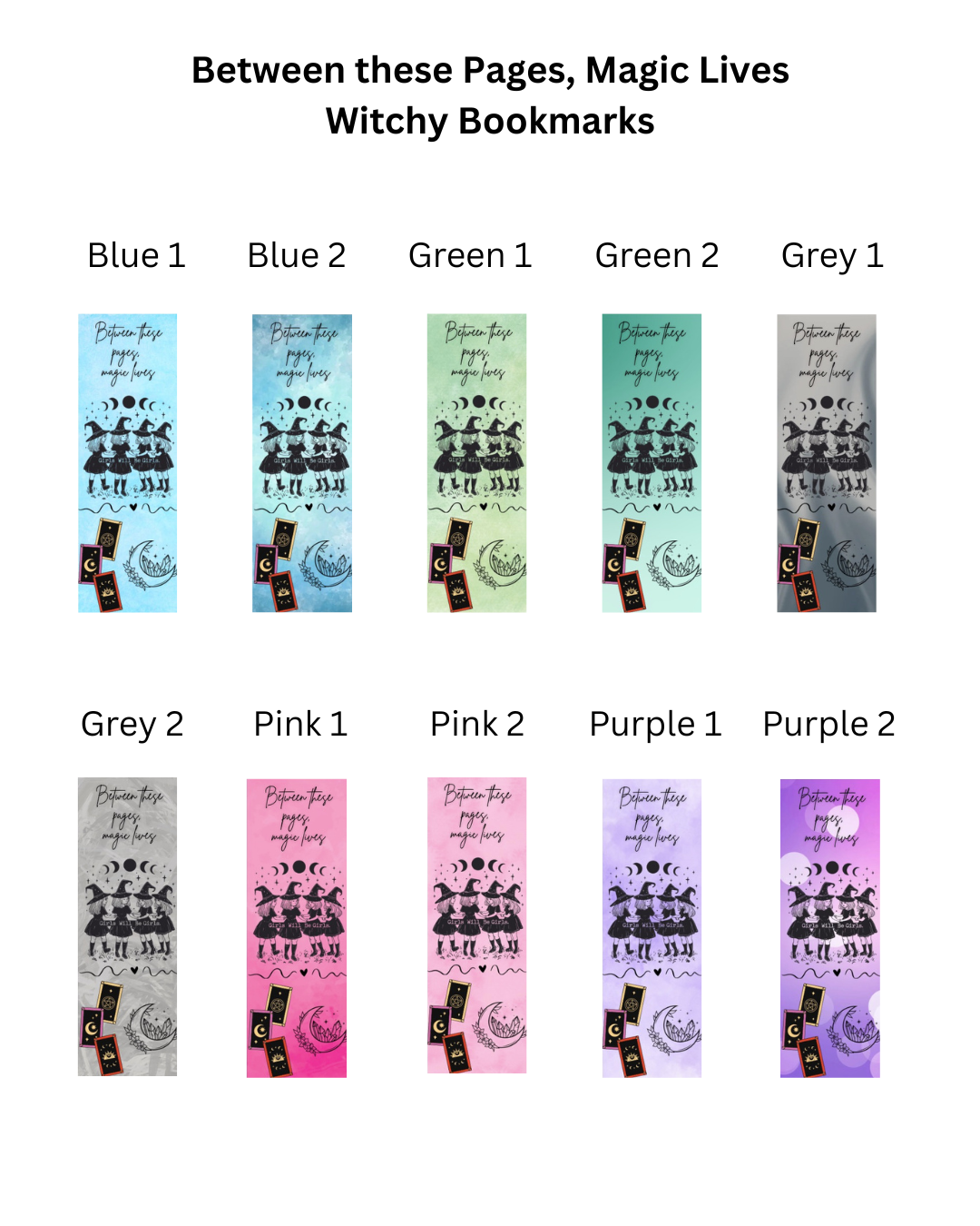 Between These Pages, Magic Lives - Witches Bookmark