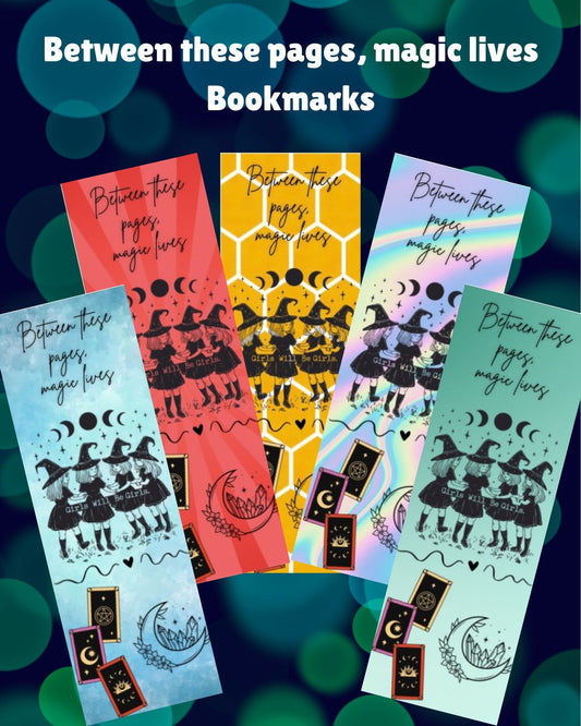 Between These Pages, Magic Lives - Witches Bookmark
