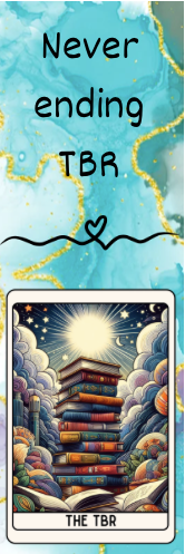 Never Ending TBR - TBR Card Bookmark