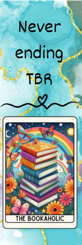 Never Ending TBR - The Bookaholic Bookmark