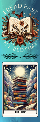 I Read Past My Bedtime - TBR Bookmark
