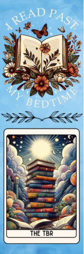 I Read Past My Bedtime - TBR Bookmark
