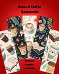 Books & Coffee Bookmarks