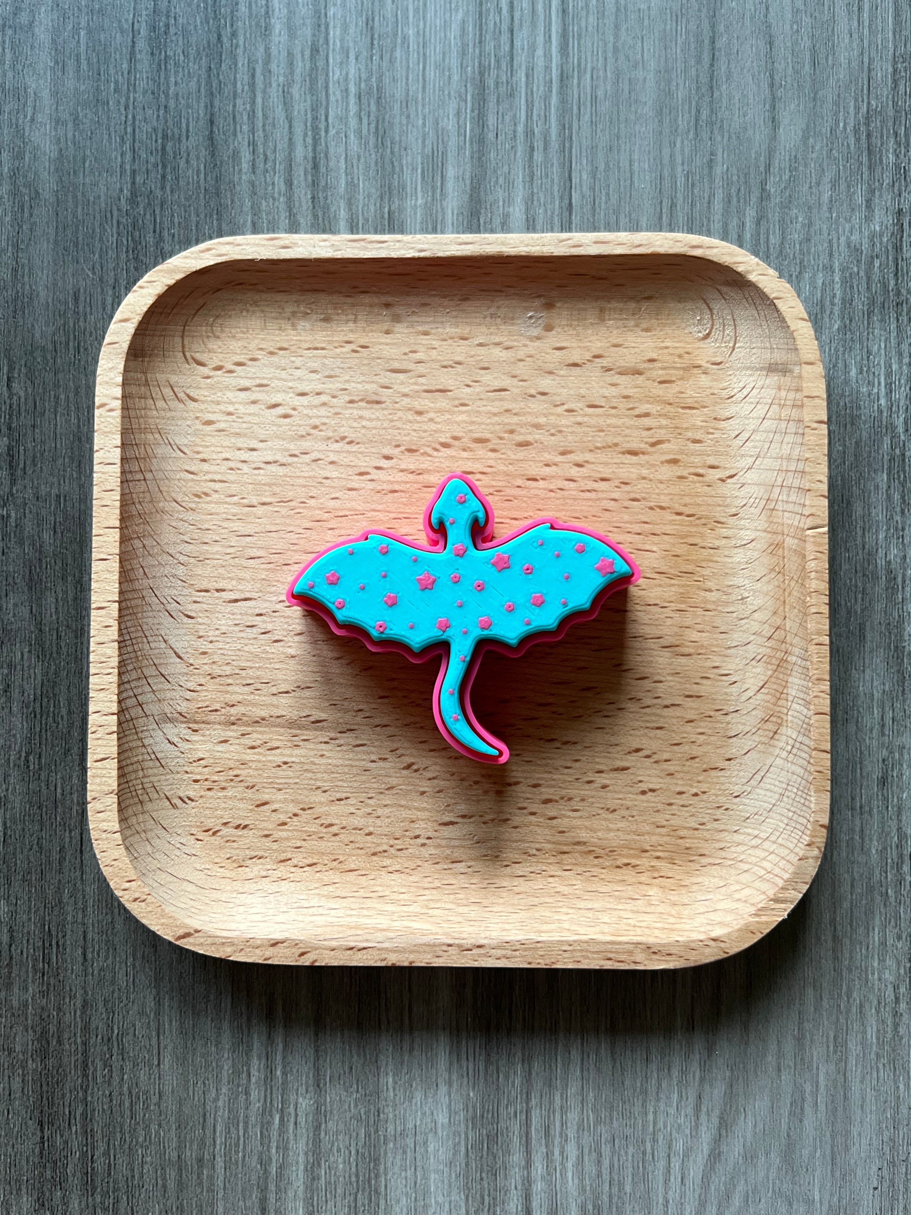 Flying Dragon Fidget Clicker 3D Print