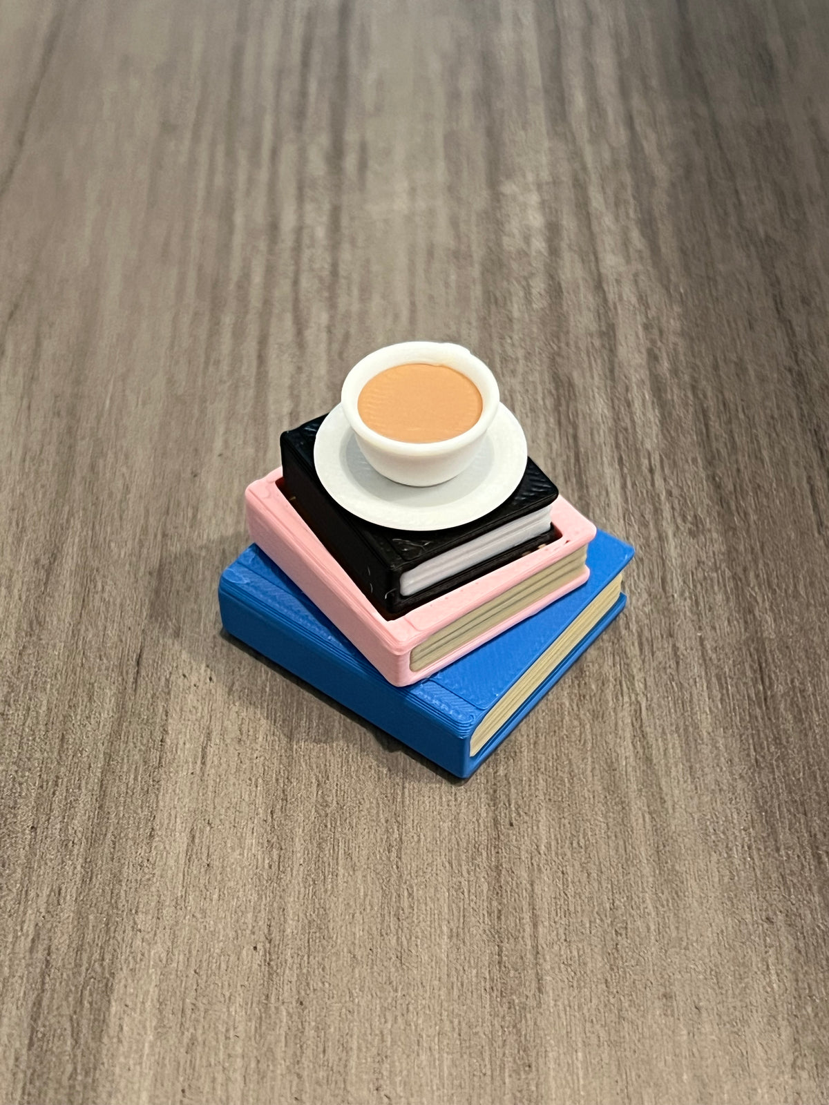 Stack of Books Fidget Clicker 3D Print