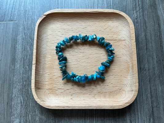 Apatite Chip Bracelet