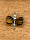 Tiger Eye Butterfly Crystal