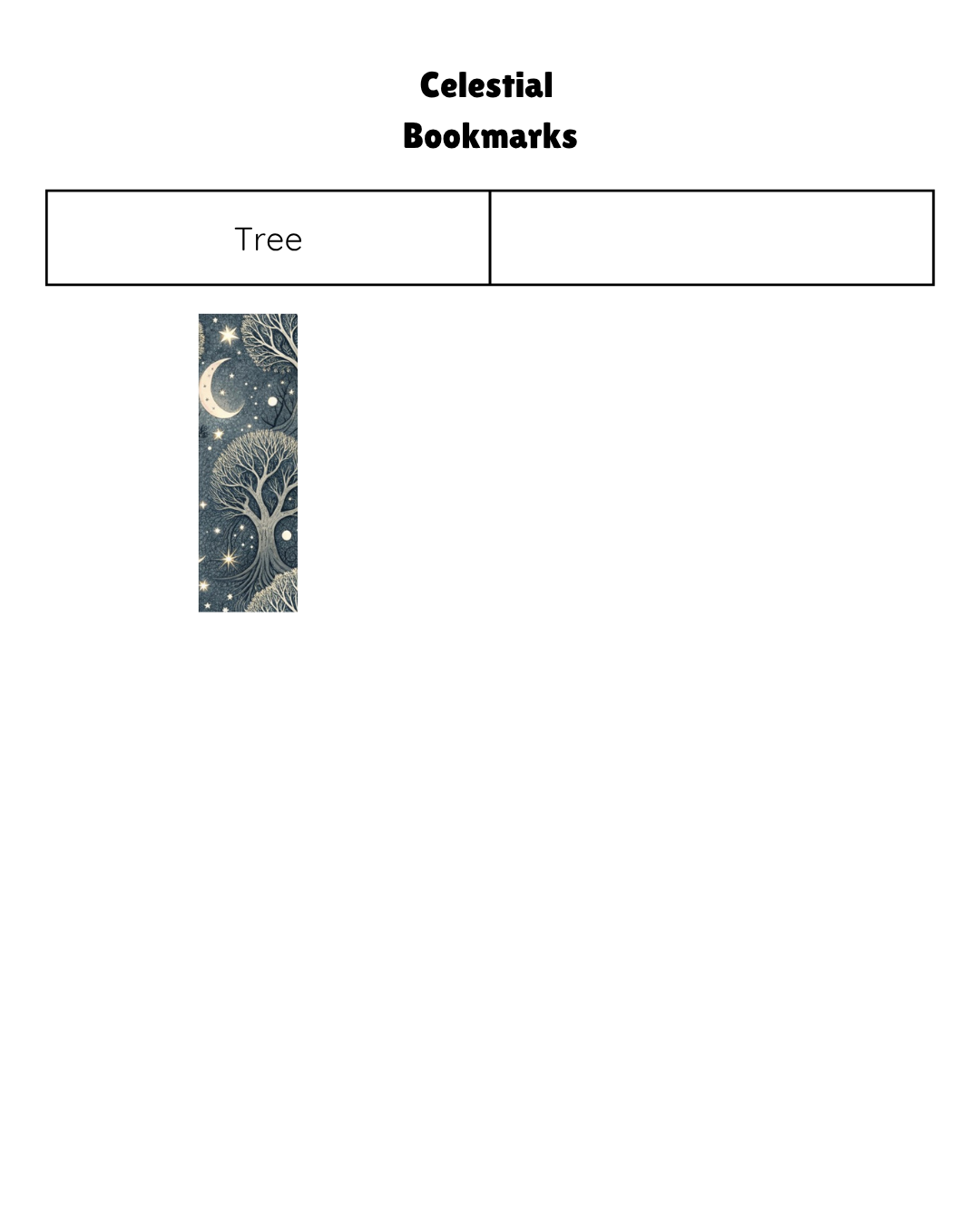 Celestial Bookmarks