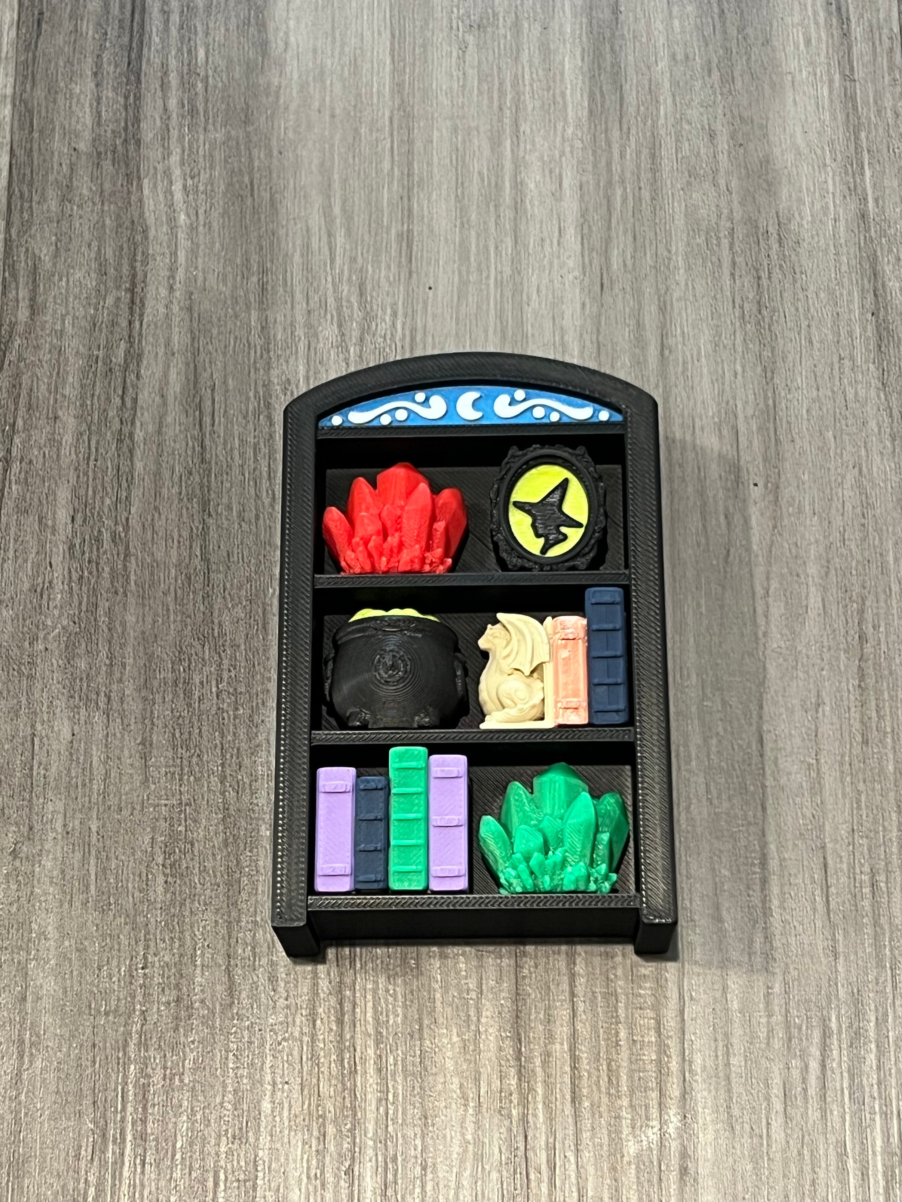 Create Your Own - Bookshelf Clicker - 6 Clickers - 3D Print