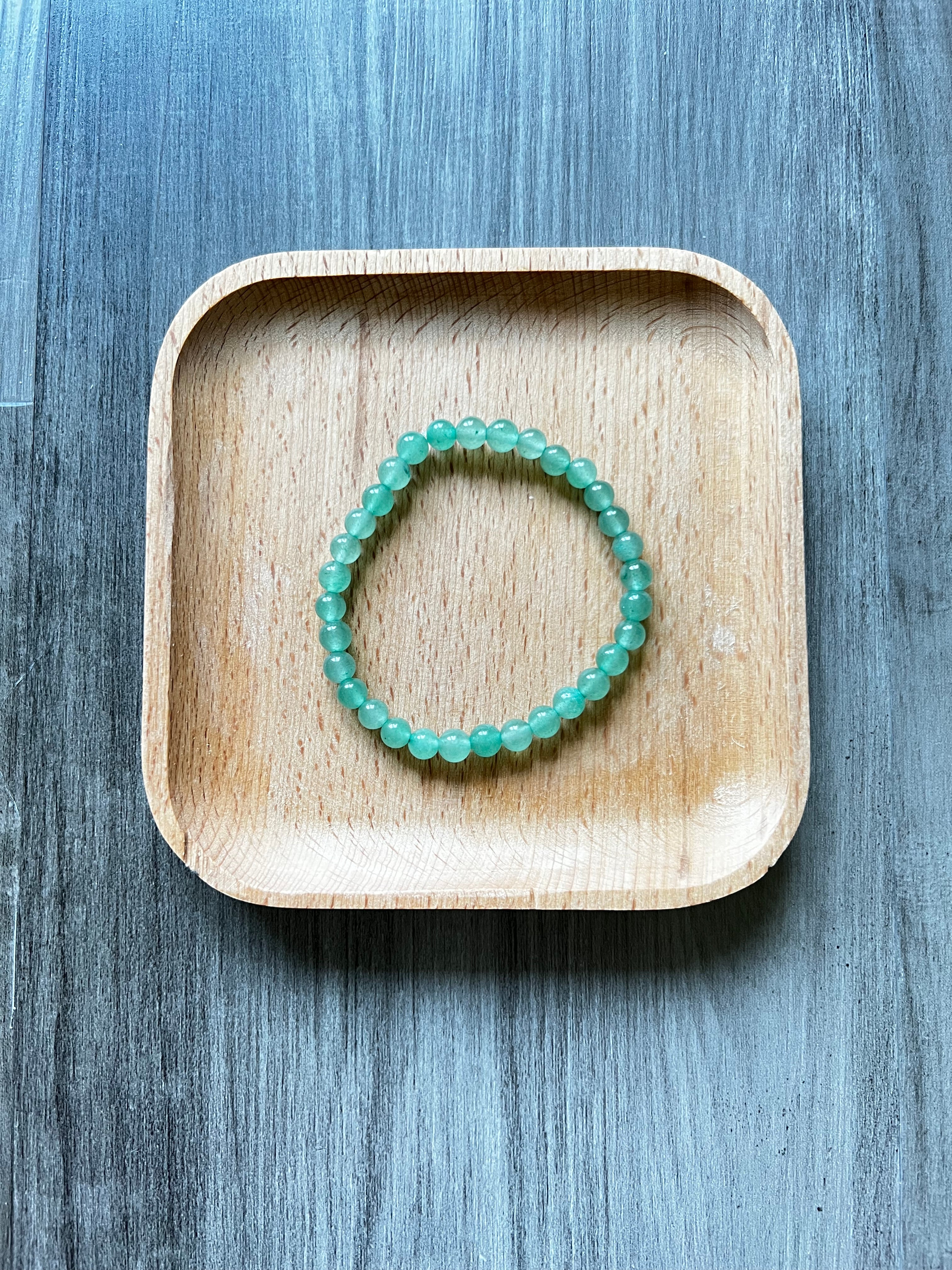 Green Aventurine Bracelet - 6 mm